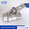 Stainless Steel BSP 2PC Industrial Floating Ball Valve